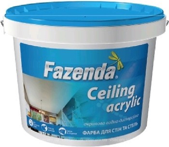Фото Fazenda Ceiling acrylic біла 1.2 кг