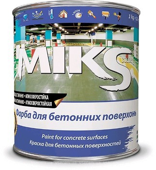 Фото Miks Color для бетонних поверхонь біла 3 кг