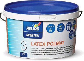 Фото Helios Spektra Latex B1 біла 10 л