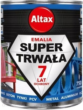 Фото Altax Super Trwala Emalia белая матовая 0.75 л