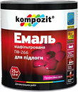 Фото Kompozit ПФ-266 для підлоги червоно-коричнева 2.8 кг