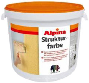 Фото Alpina Strukturfarbe 16 кг