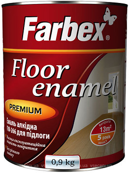 Фото Farbex ПФ-266 червоно-коричнева 2.8 кг