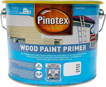 Фото Pinotex Wood Paint Primer біла 1 л