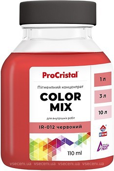 Фото ProCristal Color Mix IR-012 красная 0.11 л