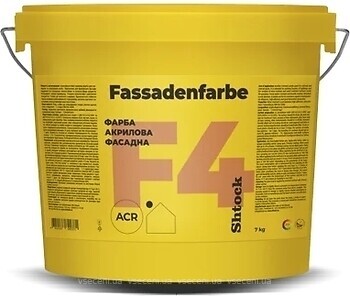 Фото Shtock Fassadenfarbe F4 база A 14 кг