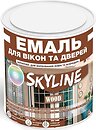 Фото Skyline Эмаль акриловая для окон и дверей графитовая 0.4 л