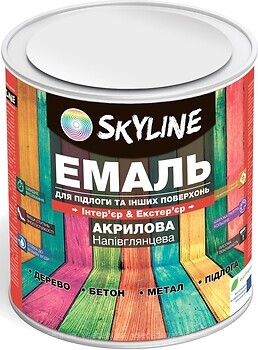 Фото Skyline Емаль акрилова для підлоги бежева 0.75 л