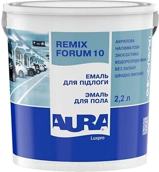 Фото Aura Luxpro Remix Forum 10 белая 0.75 л