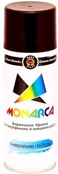 Фото East brand Monarca аэрозольная эмаль коричнево-шоколадная 520 мл