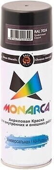 Фото East brand Monarca аэрозольная эмаль серая графитовая 520 мл