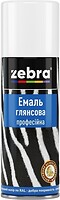 Фото Зебра Емаль глянсова професійна блакитна 400 мл