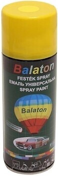 Фото Balaton аерозольна емаль універсальна 1028 жовта диня 400 мл