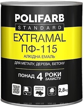 Фото Polifarb ExtraMal 0.9 кг зеленая