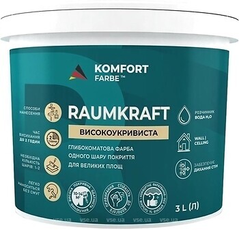 Фото Komfort Farbe Raumkraft 12.6 кг