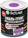 Фото Skyline Эмаль 3 в 1 акрил-полиуретановая фиолетовая 12 кг (E3-14001-S-12)