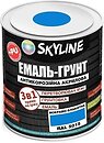 Фото Skyline Емаль 3 в 1 акрил-поліуретанова яскраво-блакитна 6 кг (E3-15015-S-6)
