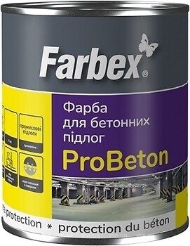 Фото Farbex ProBeton жовта 2.8 кг
