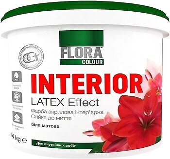 Фото Flora Latex Effect Interior 7 кг (1909)