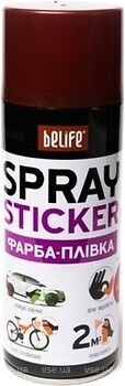 Фото Belife Spraysticker 400 мл червоний металік (R2600)