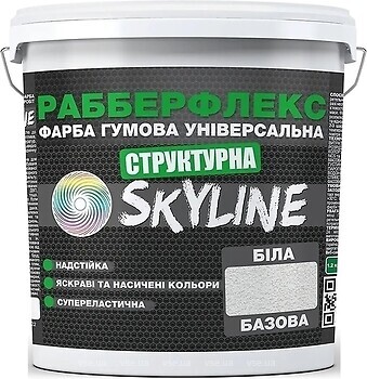 Фото Skyline РаберФлекс Структурна біла 7 кг (RBSW5)