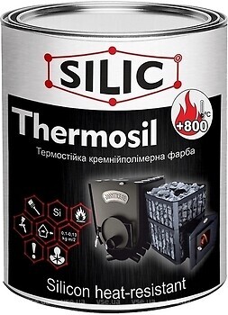 Фото Silic Thermosil-800 чорна 1 кг