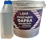 Фото Lava для металу епоксидна темно-сіра 4.5 кг