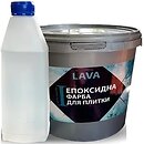 Фото Lava для плитки епоксидна світло-сіра 4.5 кг