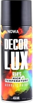 Фото Nowax Decor Lux високотемпературна чорна матова 450 мл