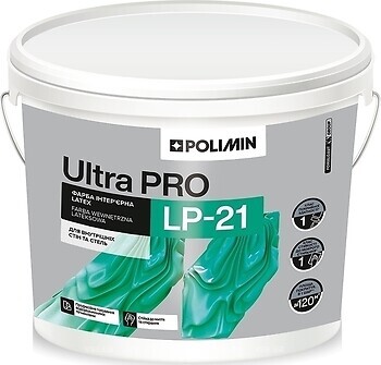 Фото Polimin Ultra Pro LP-21 інтер'єрна 14 кг