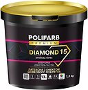 Фото Polifarb Diamond 15 шовковисто-біла 12.5 кг