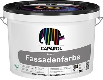 Фото Caparol Capatect Fassadenfarbe B1 біла матова 1 л