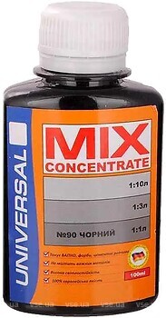 Фото Mix Concentrate Колер-паста чорна 100 мл