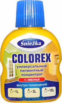 Фото Sniezka Colorex 0.1 л №12 желтая солнечная
