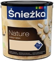 Фото Sniezka Nature Colour Latex №101 сріблясте жито 2.5 л