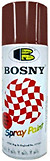 Фото Bosny Spray Paint с металлическим эффектом №1130 перламутрово-белая 400 мл
