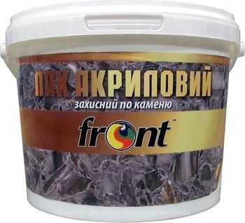 Фото Front Лак акриловий по каменю 5 кг глянсовий