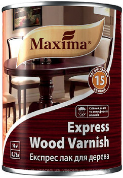 Фото Maxima Express Wood Varnish 0.75 л глянцевый
