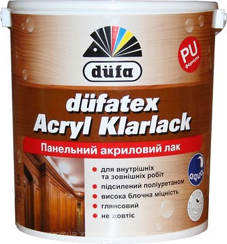 Фото Dufa Dufatex Acryl Klarlack 2.5 л