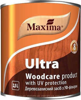 Фото Maxima Ultra Woodcare 2.5 л червоне дерево
