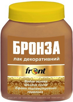 Фото Front Лак декоративний Бронза 0.15 кг