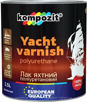Фото Kompozit 2.5 л яхтний глянсовий