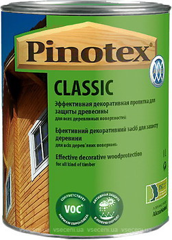 Фото Pinotex Classic 3 л безбарвна