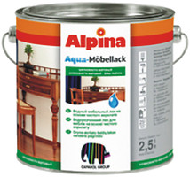 Фото Alpina Aqua-Moebellack 2.5 л полуматовый