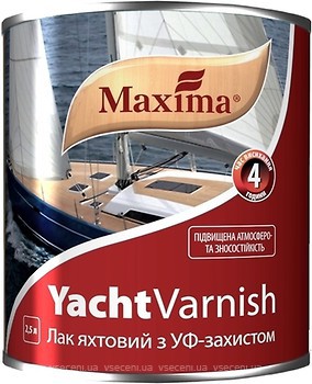 Фото Maxima YachtLack 2.5 л глянцевый