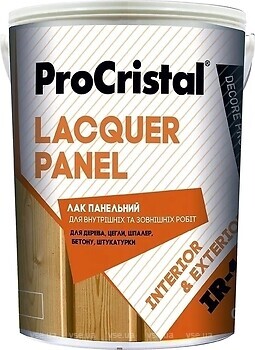 Фото ProCristal Lacquer Panel IP-10 глянсовий 0.7 л (i00101513)