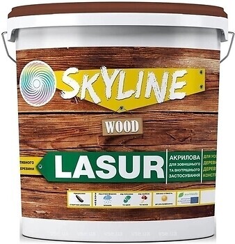 Фото Skyline Lasur Wood каштан 0.4 л (SK-L04-KAS)