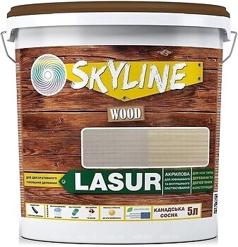 Фото Skyline Lasur Wood канадська сосна 0.75 л (SK-L075-KP)