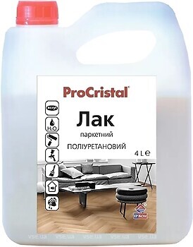 Фото ProCristal Лак паркетний поліуретановий IP-16 глянсовий 1 л (i00100145)
