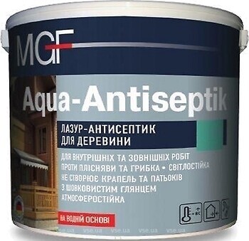 Фото MGF Aqua-Antiseptik горіх 10 л